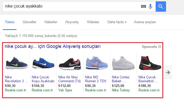 Google Alışveriş Reklamları